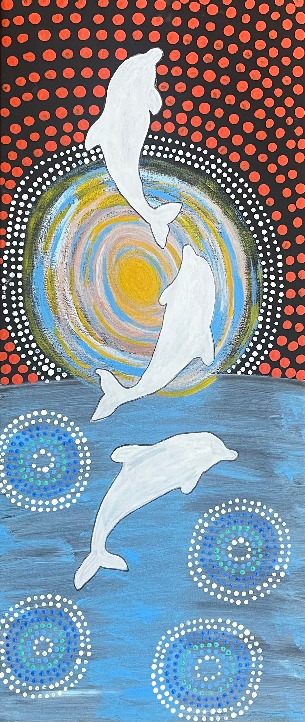 23-128 Dolphin by Clara Walsh