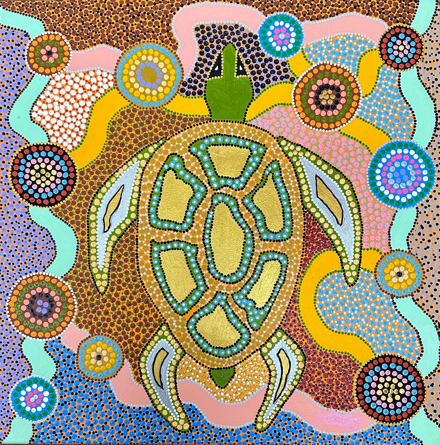 24-159 Turtle Laying Eggs by Wade Little