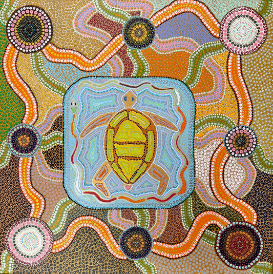 24-229 Life on Badimia Land after the rains by Wade Little