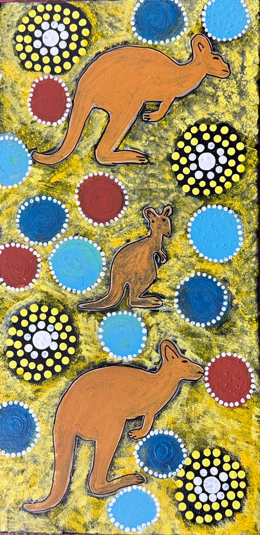 25-168 Kangaroo Hunting by Clara Walsh
