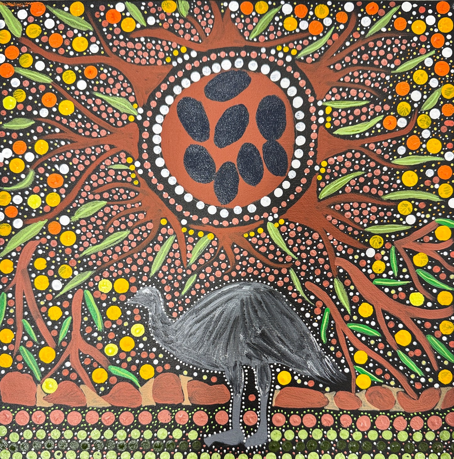 25-170 Emu Eggs on Country by Sandra Henry