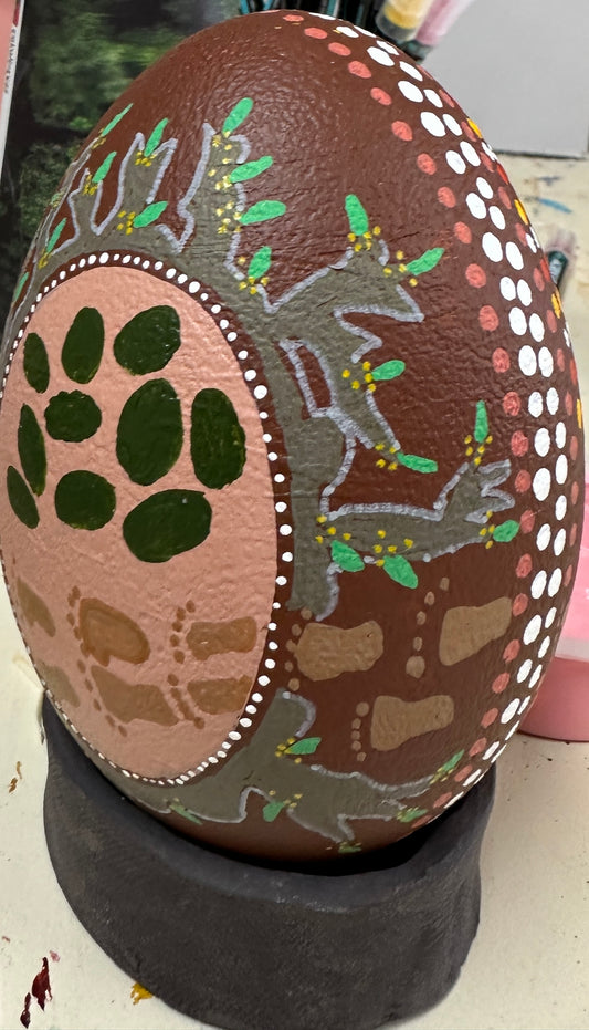 Emu Egg by Sandra Henry