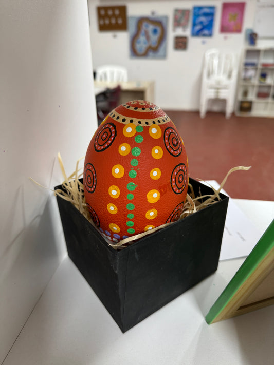 Emu Egg by Annie Walsh
