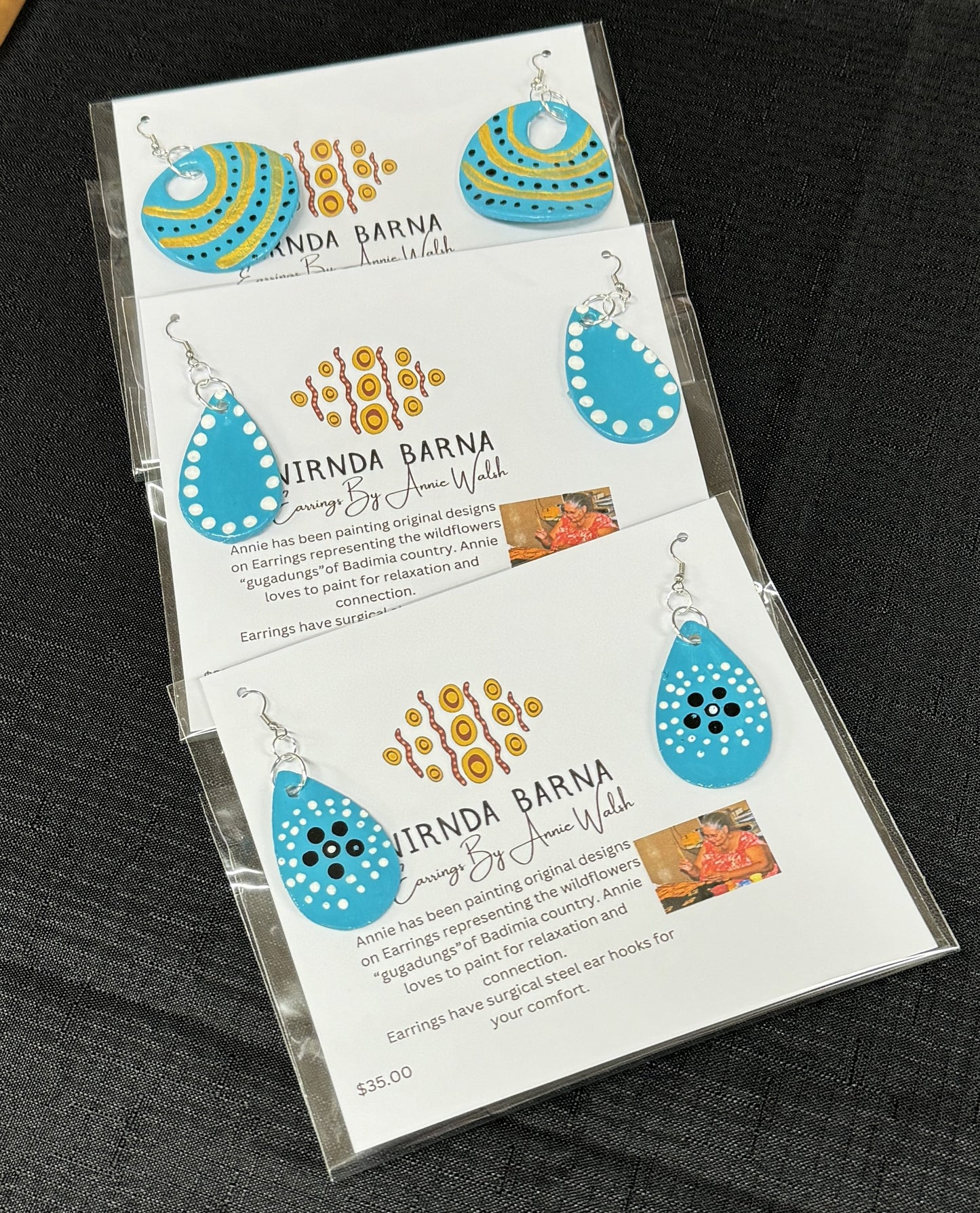 Earrings By Peggy Walsh