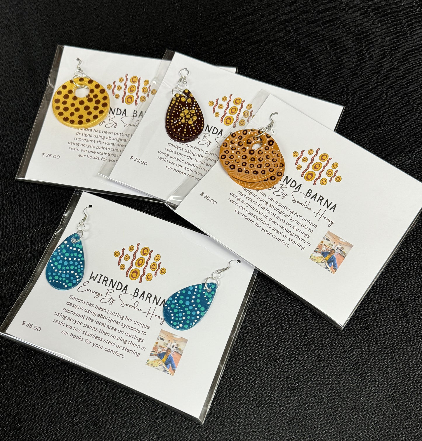 Earrings By Peggy Walsh