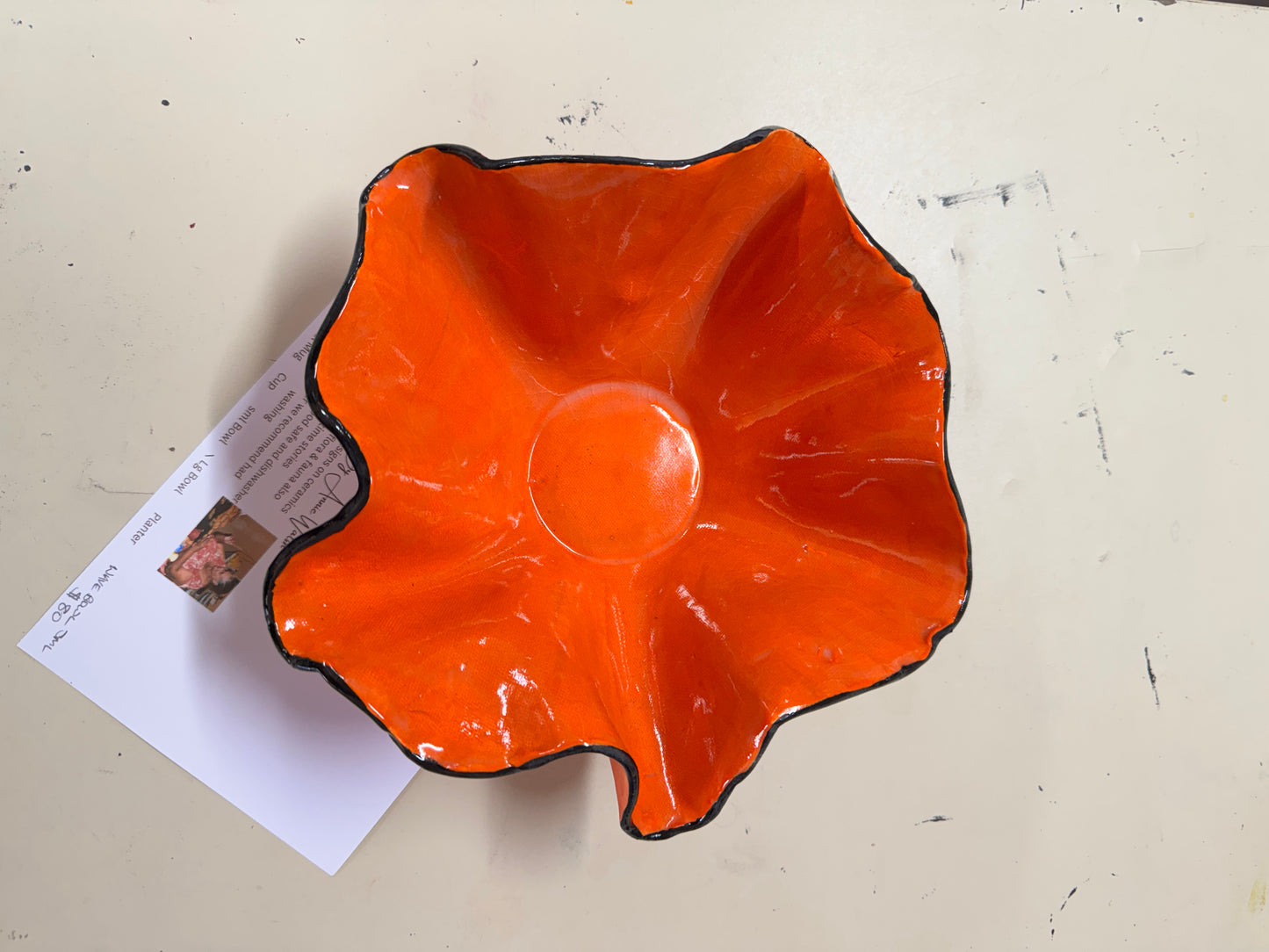 Small Wave Bowl by Annie Walsh