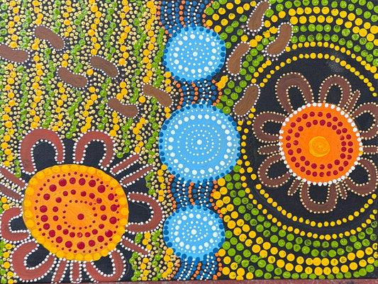 25-206 Camping out Karbo Pool by Annie Walsh