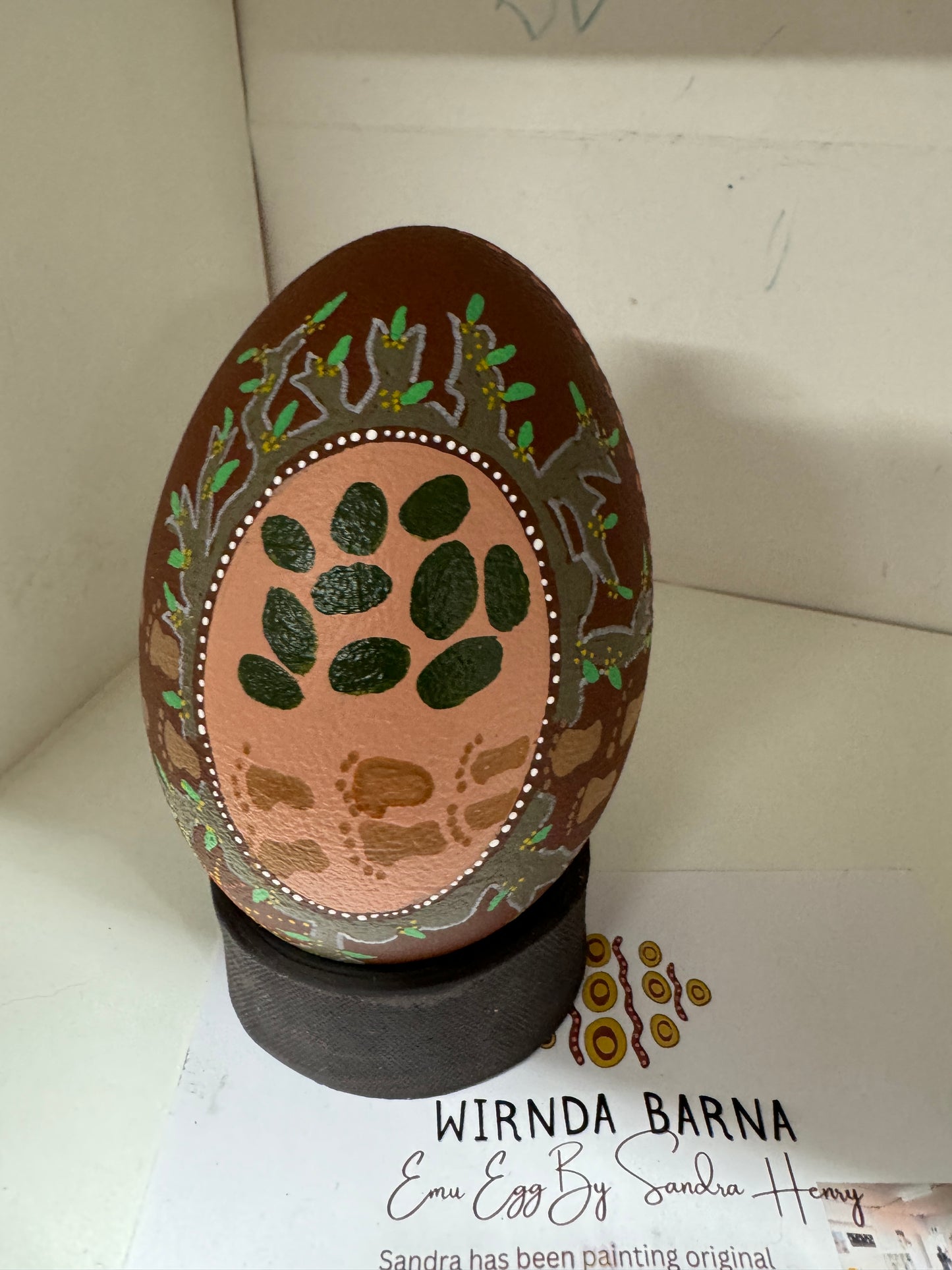 Emu Egg by Sandra Henry