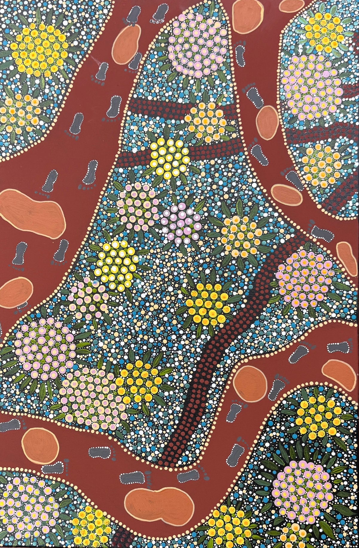 Wild Flowers on Badimia Country by Sandra Henry