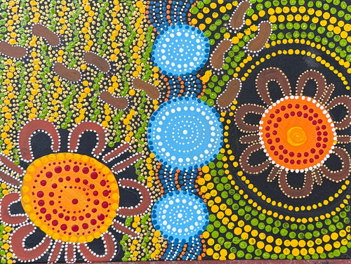 Camping Out Karbo Pool by Elizabeth (Annie) Walsh