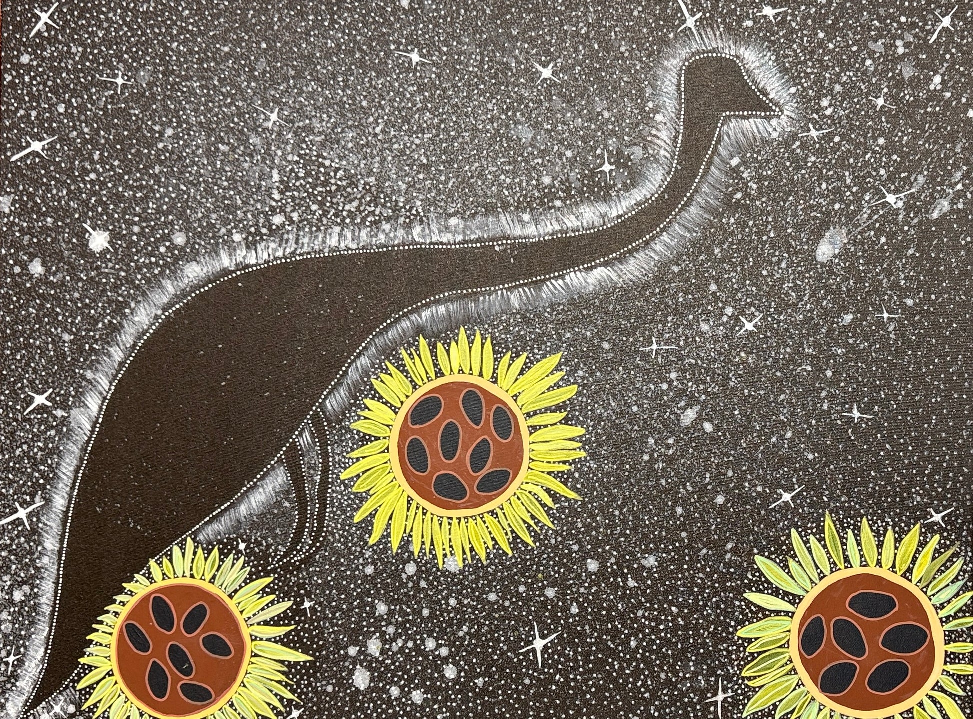 Emu in The Sky by Sandra Henry