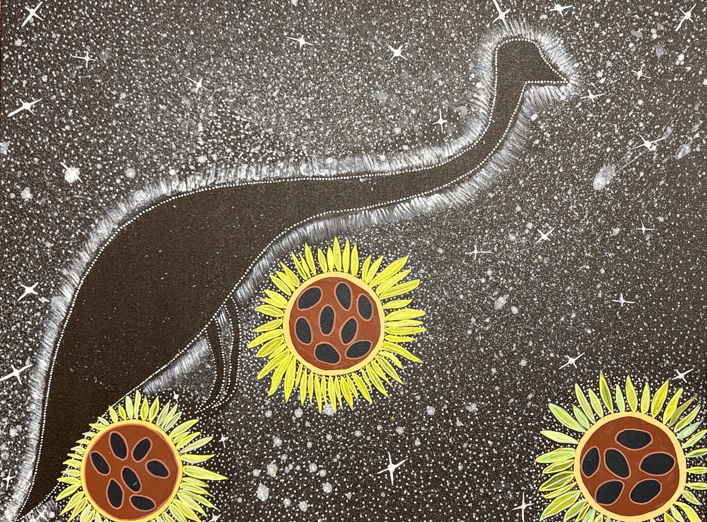 Emu in The Sky by Sandra Henry