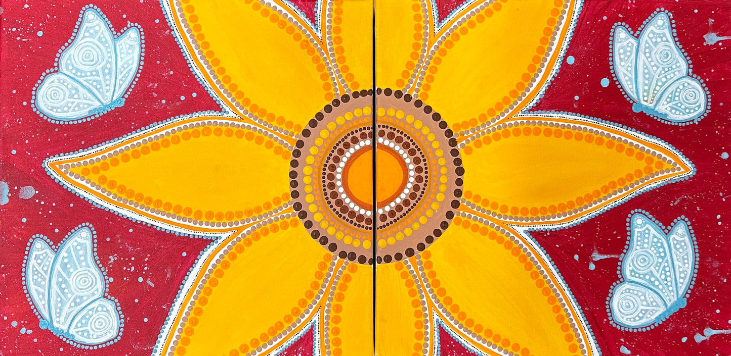 Yellow Wildflower by Peta Curley